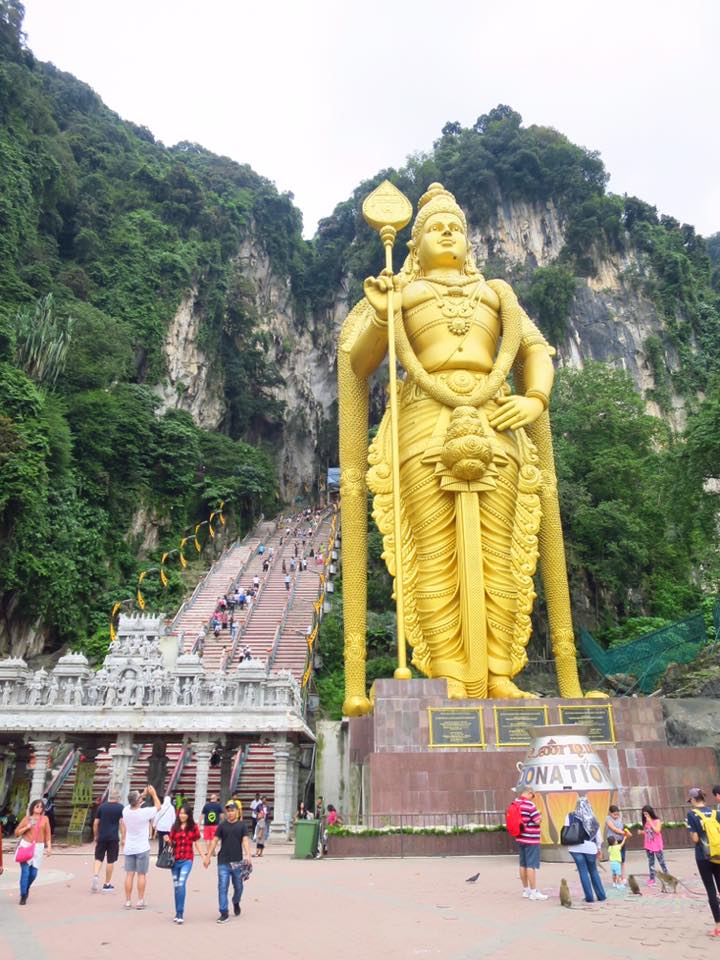 Monkeys at Batu Caves and Family in Klang