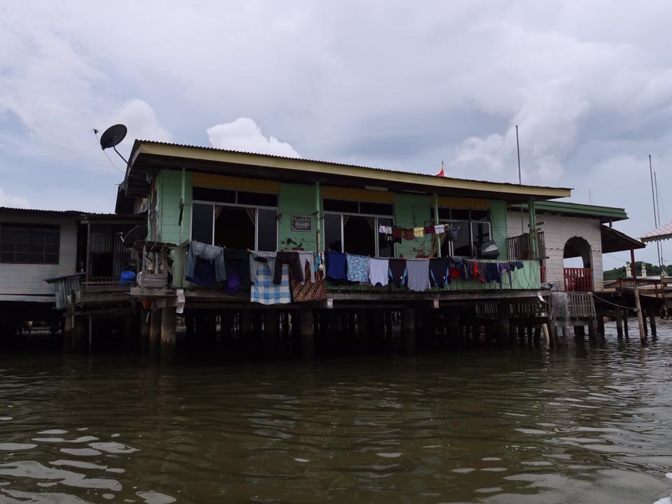 A Water Taxi Tour Through Kampong Ayer