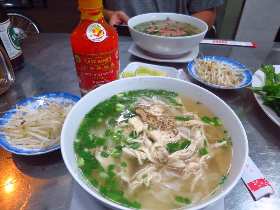 Eating in Saigon